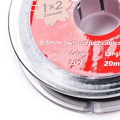 2-Ply Round Waxed Cotton Thread Cords&nbsp;YC-T004-01A-05