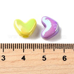 UV Plating Opaque Acrylic Beads&nbsp;MACR-F083-12
