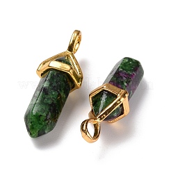 Natural Ruby in Zoisite Pointed Pendants&nbsp;G-K329-47G