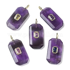 Natural Mixed Stone Faceted Pendants&nbsp;G-F819-02G