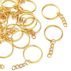 20Pcs Iron Split Key Rings&nbsp;IFIN-YW0003-01G