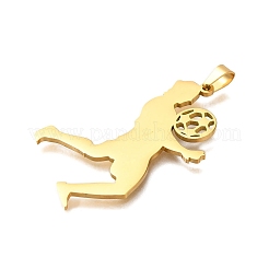 304 Stainless Steel Pendants&nbsp;STAS-S150-06G