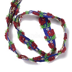 Polyester Floral Ribbon&nbsp;SRIB-XCP0001-19