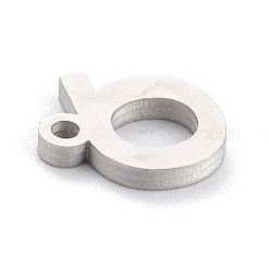 Non-Tarnish 304 Stainless Steel Pendants&nbsp;STAS-F267-10S-P