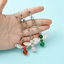 20Pcs Iron Split Key Rings&nbsp;IFIN-YW0003-40