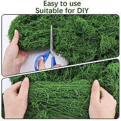 Polyester Artificial Moss&nbsp;DIY-CN0003-92B