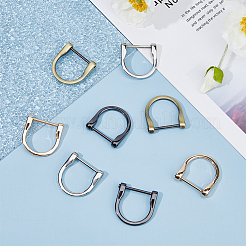 8Pcs 4 Colors Alloy D-Ring Anchor Shackle Clasps&nbsp;FIND-DC0005-59