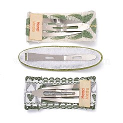 Cloth Snap Hair Clips Set&nbsp;PHAR-D010-01B
