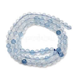 Natural Aquamarine Beads Strands&nbsp;G-A276-C09-4mm-01