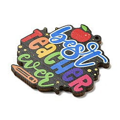Wood Pendant&nbsp;WOOD-H107-04-16