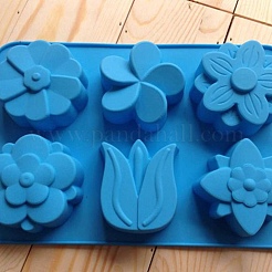 Flower DIY Silicone Soap Molds&nbsp;PW-WG44732-01