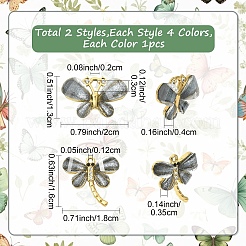 8Pcs 8 Styles 304 Stainless Steel Pendants&nbsp;STAS-YW0011-18