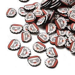 Christmas Theme Handmade Polymer Clay Beads&nbsp;CLAY-P002-02C