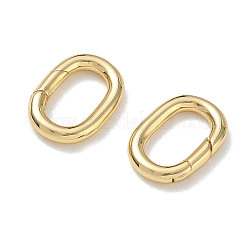 Brass Spring Gate Clasps&nbsp;KK-CBA50B0-29G