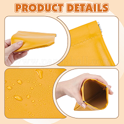 6Pcs 6 Colors Imitation Leather Shrapnel Change Purse&nbsp;ABAG-PB0001-04