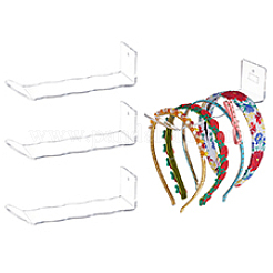 Clear Acrylic Wall Corner Storage Rack&nbsp;AJEW-WH0534-37B