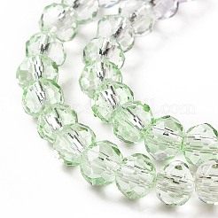 Transparent Glass Beads Strands&nbsp;GLAA-L045-01A-03