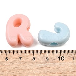 Opaque Acrylic European Beads&nbsp;AC-CBAE09B-06