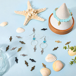 60Pcs 5 Colors Alloy Pendants&nbsp;FIND-SC0016-89