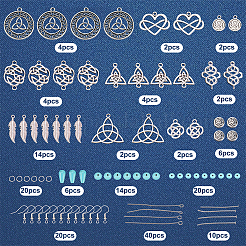 DIY Trinity Knot Earring Making Kit&nbsp;DIY-SC0020-09