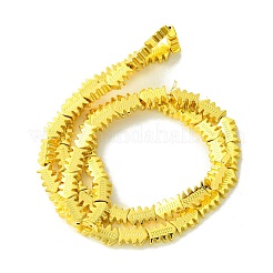Electroplated Synthetic Non-Magnetic Synthetic Hematite Beads Strands&nbsp;G-I360-Q01-01