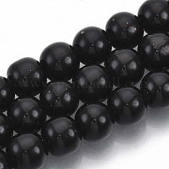 Electroplated Non-magnetic Synthetic Hematite Beads Strands&nbsp;G-S365-015A