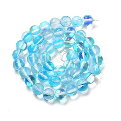 Transparent Glass Beads&nbsp;GLAA-B022-8mm-17