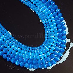 Round Cat Eye Beads&nbsp;G-SZ0001-80F