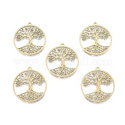 Ion Plating(IP) 201 Stainless Steel Pendant&nbsp;STAS-B027-13G