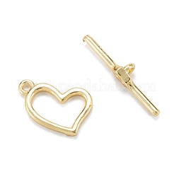 Brass Toggle Clasps&nbsp;KK-C216-16G