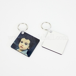 Sublimation Double-Sided Blank MDF Keychains&nbsp;LS-ZXFQ-PW0001-045
