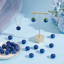 24Pcs Resin Miniatures Blueberry&nbsp;AJEW-NB0009-14