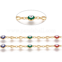 Handmade Brass Link Chains&nbsp;CHC-I034-21G