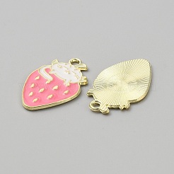 Alloy Enamel Pendants&nbsp;ENAM-WH0050-07B-G