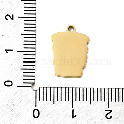 304 Stainless Steel Enamel Pendants&nbsp;STAS-I336-01G-02
