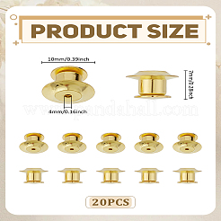 20Pcs Brass Clasps&nbsp;KK-LP0004-87