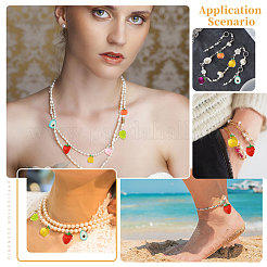48Pcs 8 Styles Translucent Resin Pendants&nbsp;RESI-GL0001-08