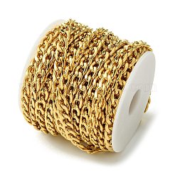 10M Ion Plating(IP) 304 Stainless Steel Curb Chains&nbsp;CHS-G035-03C-G