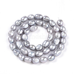 Natural Cultured Freshwater Pearl Beads Strands&nbsp;PEAR-N014-06G-03