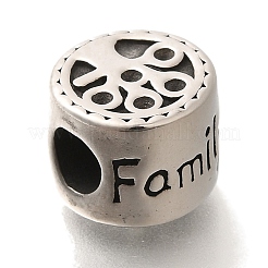 304 Stainless Steel European Beads&nbsp;STAS-G350-11AS