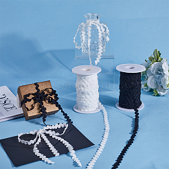 25M Nylon S Shaped Lace Ribbon&nbsp;OCOR-GF0003-60B