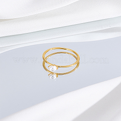 1Pc Brass Finger Rings for Women&nbsp;RJEW-LP0010-11