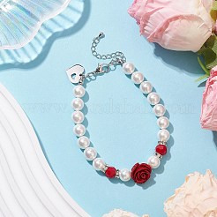 Shell Pearl Beaded Bracelets&nbsp;BJEW-JB10704