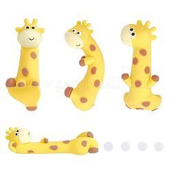 4Pcs Resin Giraffe Car Center Console Display Decorations&nbsp;FIND-WH0199-518
