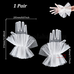 Lace Gloves&nbsp;AJEW-WH0070-42B