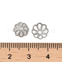 Non-Tarnish 316 Stainless Steel Bead Caps&nbsp;STAS-C080-02A-P