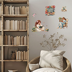 3 Sheets 3 Styles PVC Waterproof Decorative Stickers&nbsp;DIY-WH0404-106