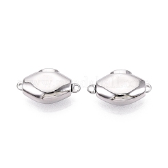 Brass Box Clasps&nbsp;KK-Q074-13P-01