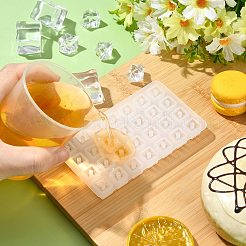 Perforated Dropper Cube 26 English Letter Bead Making Silicone Mold&nbsp;ST-CJ0043-040