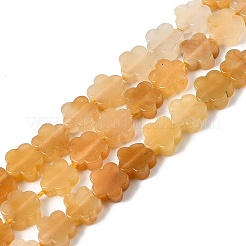 Natural Yellow Aventurine Beads Strands&nbsp;G-B138-C20-01